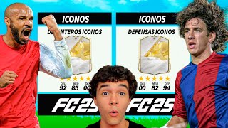 DELANTEROS ICONOS vs DEFENSAS ICONOS en FIFA [upl. by Adniram452]