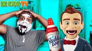 Benson The Dummy Pranks ZZ Dad Toy Story 4 Toys Help [upl. by Notyad483]