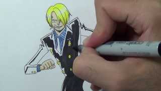 Drawing Sanji [upl. by Burra]