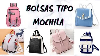 BOLSOS ESTILO MOCHILA TENDENCIA 2021 2022💛 BACKPACK STYLE BAGS TREND [upl. by Nalaf]