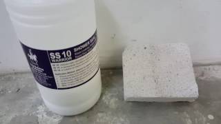 WARRIOR SS10 SHOWER SEAL DIY Toilet Waterproofing no hacking 厕所防水不用敲，自己动手做！ [upl. by Arriat281]