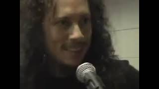 Kirk Hammett Interview 2004 [upl. by Roobbie]