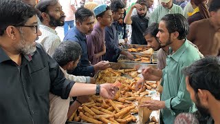 Ramadan Street Food In IFTAR Time  People Are Crazy For Street Roll amp Samosa For Ramadan Iftar Food [upl. by Aldon524]