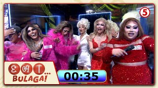 EAT BULAGA  Drag Queens sa quotGimme 5 Laro ng Tropang Henyoquot [upl. by Acirahs997]