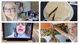 Vlog 38 ♥ Red Velvet cake FAIL en keiharde muziek [upl. by Acissej866]