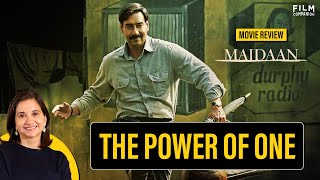 Maidaan Movie Review by Anupama Chopra  Ajay Devgn  Amit Ravindernath Sharma [upl. by Mimi]