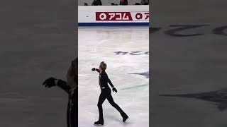 Mens Free skate WR 22779 Ilia Malinin USA March 23 2024 World Championships Montreal shorts [upl. by Ydniahs973]