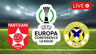 🔴 LIVE Partizani vs Marsaxlokk  UEFA Europa Conference League 2024  Match LIVE Now [upl. by Alice]