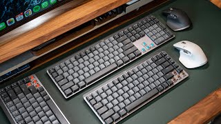 Logitech MX Mechanical Keyboard  Blue vs Brown vs Red Switch Comparison  New Features [upl. by Tedie394]