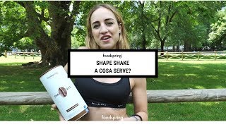 Come usare lo Shape Shake  foodspring® [upl. by Harl]