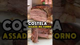 Costela Assada no Forno  Tv Churrasco [upl. by Dnalor]