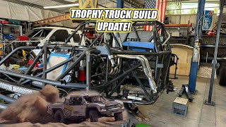 TROPHY TRUCK BUILD UPDATE [upl. by Annirok101]