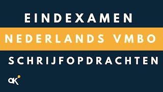 Eindexamen Nederlands VMBO  Schrijfopdrachten artikel en email [upl. by Anoo293]