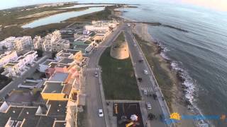 La Spiaggia di Torre Mozza di Ugento video effettuato con drone sulla zona della torre [upl. by Atterrol]