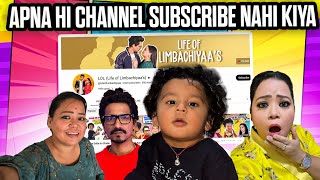 Aapna Hi Channel Subscribe Nahi Kiya 😱 Bharti Singh  Haarsh Limbachiyaa  Golla [upl. by Ekusoyr884]