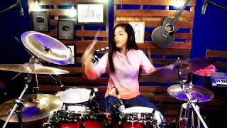 Lagi Syantik  Siti Badriah  DRUM COVER by Nur Amira Syahira [upl. by Schiff]