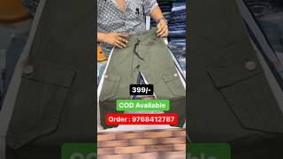 Six Pocket Cargo Pants Rs 399🔥 Best Quality Cargo Pants short cargo joggers fashion viral [upl. by Etiragram]