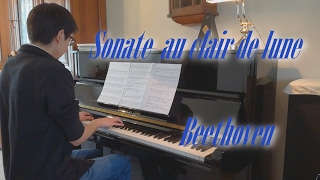 Sonate Clair de lune  Beethoven [upl. by Cobby]