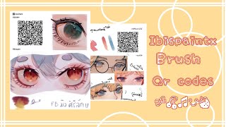 ✨Ibispaint x brush qr codes ✨  brushes for drawing eyes⁠◍⁠•⁠ᴗ⁠•⁠◍⁠⁠✧⁠⁠。part one [upl. by Eceerehs]