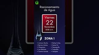 Viernes 22 de Noviembre  Racionamiento de Agua racionamiento cortedeagua bogota [upl. by Iarahs]