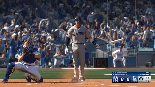 MLB The Show 24 World Series Yankees vs Dodgers Game 1 LIVE STREAM [upl. by Rosina]