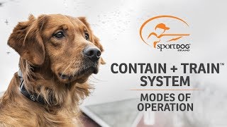 SportDOG Brand® Contain  Train™ System Modes of Operation [upl. by Ardiek]