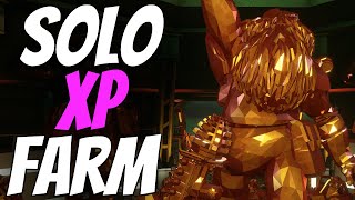 The Secret to Getting 800 XP PER MINUTE as a SOLO Player in Deep Rock Galactic [upl. by Yl526]