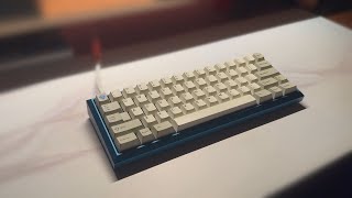 Fjell Unikorn Gummy ORing Mount Merro60 PCB  JWK Pewters on Aluminum Plate ASMR [upl. by Ytisahcal]