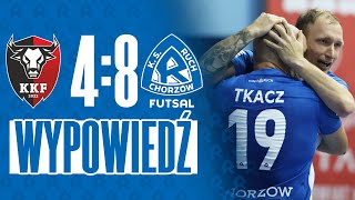 Michał Tkacz o meczu Caffaro Futsal Kazimierza Wielka  Ruch Chorzów Futsal 48 13102024 [upl. by Ricketts810]