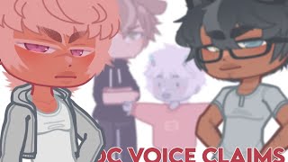 ☆ OC voice claims ☆ [upl. by Alita502]