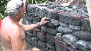 Uhau Humu Pohaku  Part 5 quotDemonstration Ahu Constructionquot [upl. by Suirred]