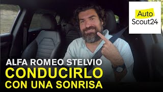 Nuevo Alfa Romeo Stelvio 280 CV prueba de conducción Autoscout24 [upl. by Tomasine318]