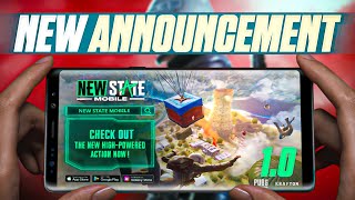 10 NEW ANNOUNCEMENT  NEW STATE MOBILE [upl. by Averat]