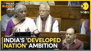 Budget 2024 Nirmala Sitharaman presents the first budget of Modis 30 government  WION [upl. by Sioux783]