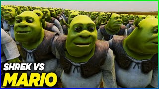 Shrek vs Mario 🍄 Desafio no pântano [upl. by Scribner]