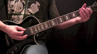 Chevelle  Face to the Floor  Guitar Cover amp Lesson Corrections [upl. by Saimerej]