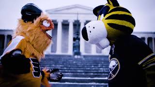 Sabretooth vs Gritty and the Philadelphia Flyers  December 2018 [upl. by Wivestad]