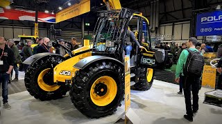 LAMMA Show 2024 Highlights JCB 542100 AgriPro Loadall Telehandler [upl. by Carney]