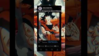 Bro is strongest son Goku amp Kakarot dragon balls super anime [upl. by Ahsocin]