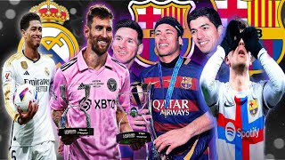 Top 4 Free Edit 😲  Messi  Neymar  Saurez  Bellingham  Pedri  MILAN JR  FC BARCELONA [upl. by Aniad]