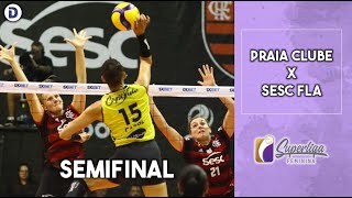 Praia Clube x Sesc Flamengo  Melhores Momentos  SEMIFINAL  Jogo 3  Superliga Feminina 2223 [upl. by Della]