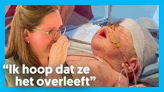 BABY wordt GEBOREN met GAT IN MIDDENRIF  Handen aan de couveuse  EO [upl. by Kailey]