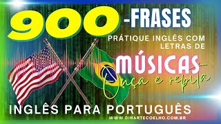 900 Frases em inglês para você treinar a pronuncia audio em portugues BR [upl. by Clemen]