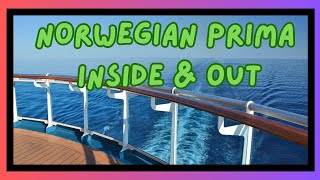 Norwegian Prima Inside and Outside ncl travel cruiseship cruisenorwegian womentravelsolo ship [upl. by Liatrice]