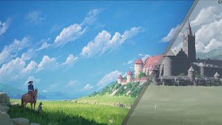 Königsberg Castle  Unreal Engine Art  Mini Timelapse [upl. by Steffin]