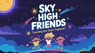 Sky High Friends Touching the Stars Togetherquot Cartoon Song Rhymes [upl. by Schecter]