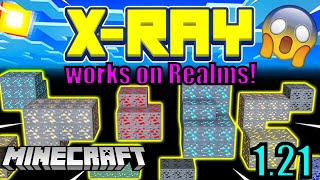 Minecraft BEST Working XRAY Vision Glitches 121 Bedrock [upl. by Aissela]