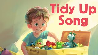 🧸Tidy Up Song 🧹💫 Fun Nursery Rhyme about Cleaning Up Toys Action Song for toddlers  Cleanup Time🎶 [upl. by Alidus]