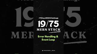 1975 Error Handling Techniques coding 75daysofcode webdevelopment [upl. by Eibbob407]