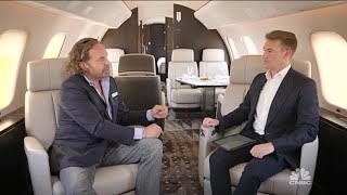 The CNBC Conversation VistaJet CEO Thomas Flohr on COVID19’s impact on the aviation industry [upl. by Thurmann535]